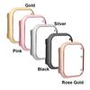 Accessories for Apple Watch Case 45mm 46mm Metal Bumper Protective Cover Frame for iWatch 10 Series 7/6/5/4 Cases Aluminum Gold