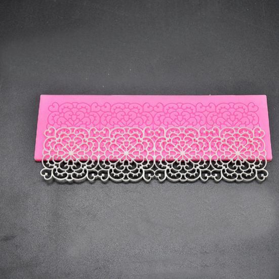 Fondant Mold Food Grade Flexible Cake Lace Mold Chocolate Mould Pastry Tool for Bakery