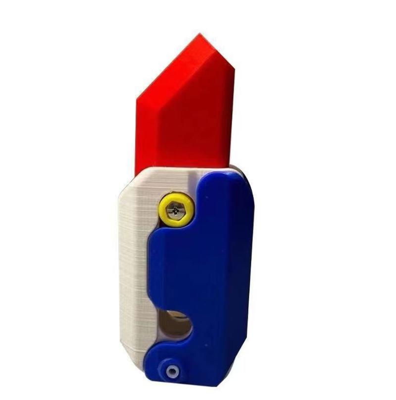 New Spot 3D Gravity Knife Radish Knife Decompression Toy 3D Printing Gravity Knife Toy Birthday Surprise Holiday Surprise