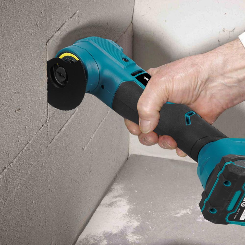 Yofidra Brushless Quickrelease Oscillating Tool 20000OPM Electric Saw Trimmer Woodworking Power Tool For Makita 18V Battery Pin