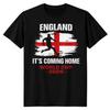England 2026 Its Coming Home Football Fan T Shirt Soccer Graphic Tee