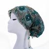Silk Embroidered Fish Tail Cloche Hat With Tassels For Summer And Winter Wear