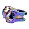 Attacco Manubrio MTB Colorato Lega CNC 31.8*45mm 0 Gradi Corto Attacco Manubrio Bicicletta Componenti Bicicletta