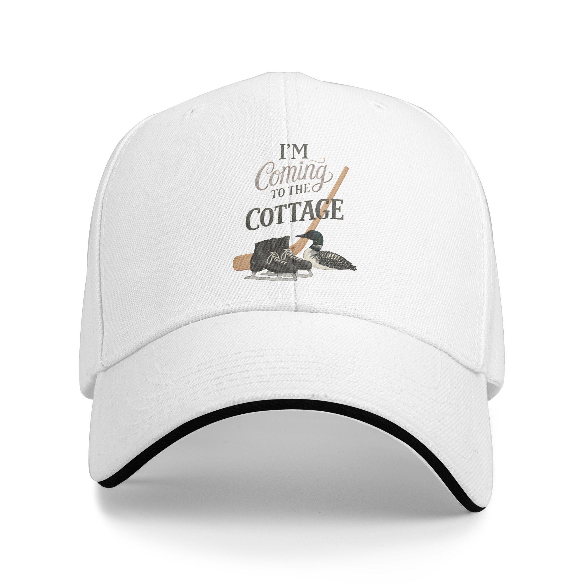 I m Coming To the Cottage Heated Rivalry Baseball Cap Fashion  Sandwich Caps Men Women Polyester Caps Hat Activities One Size