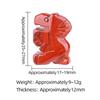 1Pc Natural Semi-Precious Stone Carved Mini Horse Figurine 25-27x17-19mm Polished Crystal Pony Statue For Home Decor Reiki Healing Craft Gift