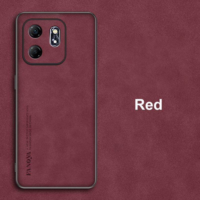 For Infinix Hot 50i Case Luxury PU Leather Phone Case For Infinix Hot 50i 4G Back Cover Matte Silicone Shockproof Protection