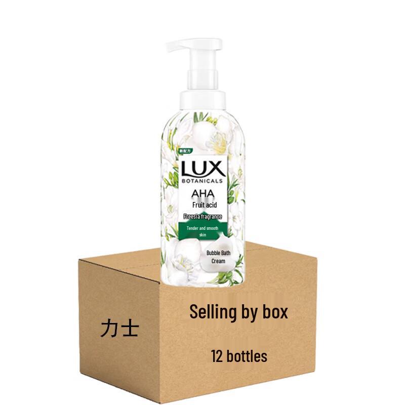 Гель для душа Lux Freesia с ботаническим эфирным маслом, упаковка 12 штук 500ml x 12 Bottles