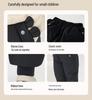Willbeilu 2025 Kids' Winter Warm Down Pants - Cold-Proof Cuffed