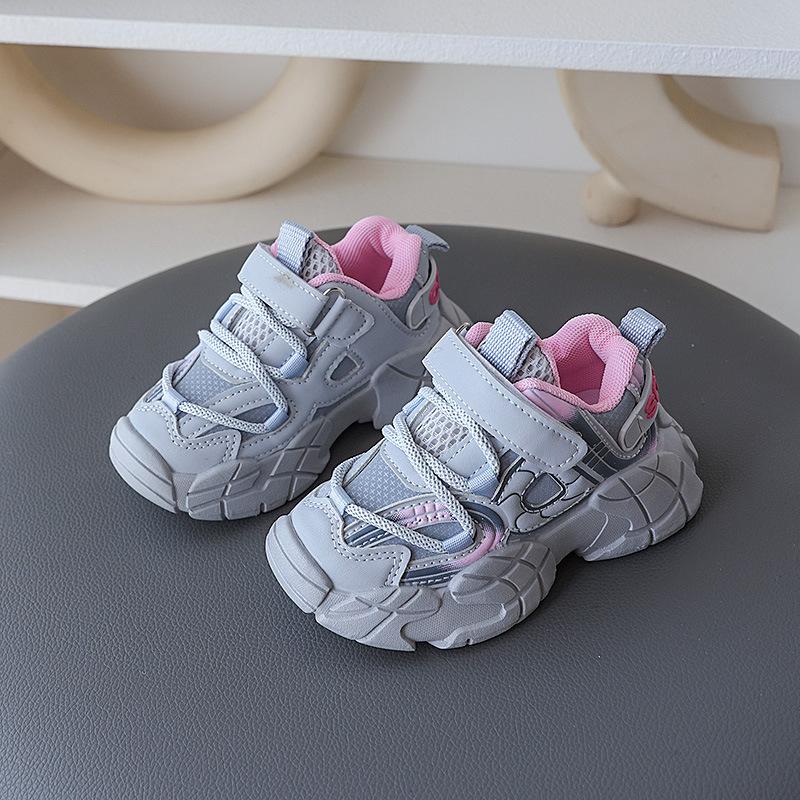 Fashion and Versatile Girls' Shoes Spring New Kids Sports Shoe Soft Soled Casual Boys' Shoes Anti Slip Simple Girls Casual Shoe