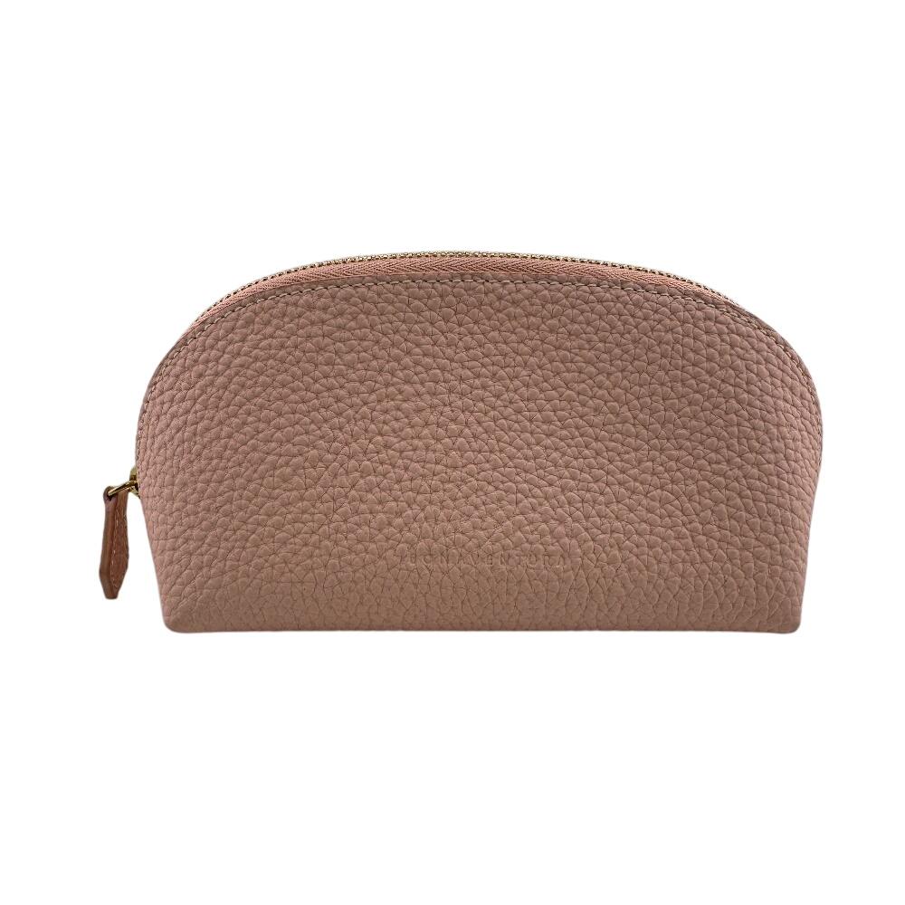 BONAVENTURA Spring 2024 limited edition color leather Cosmetic pouch Cosmetics Pouch pink leather Women Used