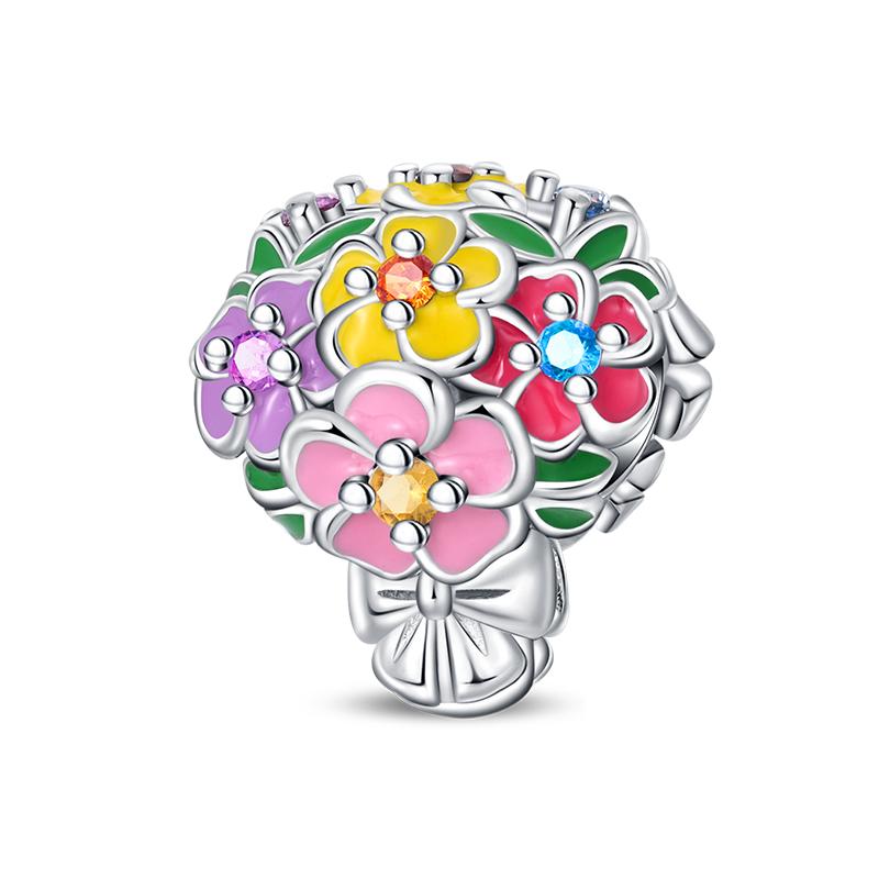 Spring Copper Butterfly Snail Swallow Charms Beads Fit 3Mmoriginal Bracelets Diy Jewelry Birthday Gift