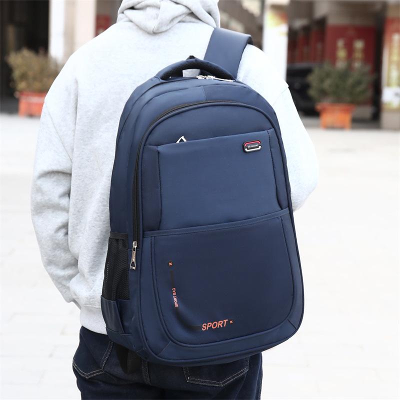 Backpack Men's Large Capacity Casual Backpack Multifunctional Business Trip Computer Bag Middle and High School Student School Bag