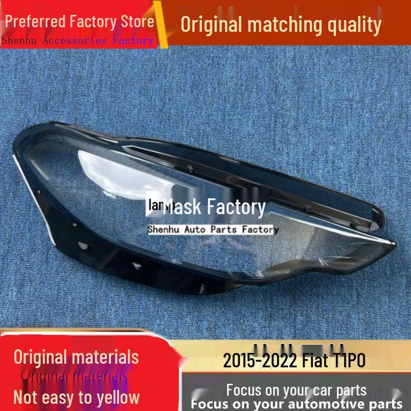 

Transparent Headlight Cover for 2015-2022 Fiat TIPO Front Lights Driver Standard without Glue