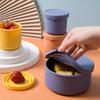 Contenitore per Pranzo Durevole in Silicone Microonde Scatola per Conservazione Alimenti Salvaspazio Scatola per Conservazione Alimenti