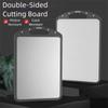 Durable Steel Stainless Steel Cutting Board Portable Design Scratch Resistant Board  Cheese Cutting
