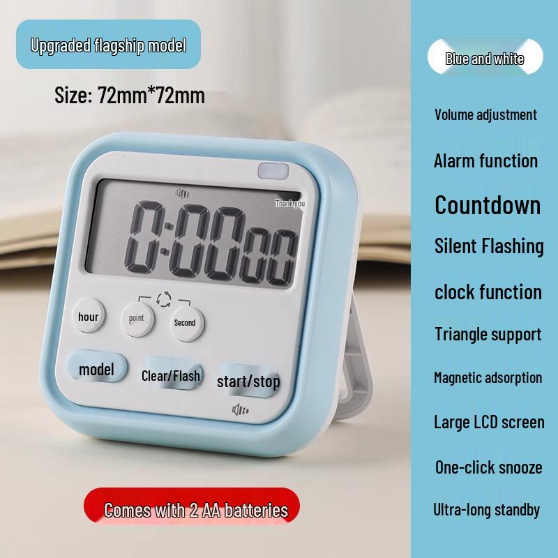 

Таймер для учебы и будильник для самодисциплины студента для экзаменов и выпечки