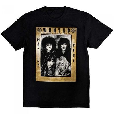 Motley Crue Unisex Adult Buffalo T-Shirt
