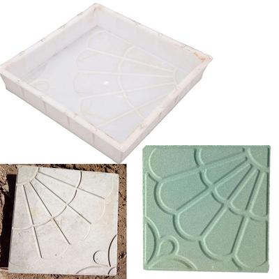 1Xbrick Stone Mold Pavement Diy Path Maker Mold Paving Cement Brick Garden Decor