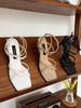 Chertoi Seoul Cross Strap Heel Sandals 3 Colors (Type B)
