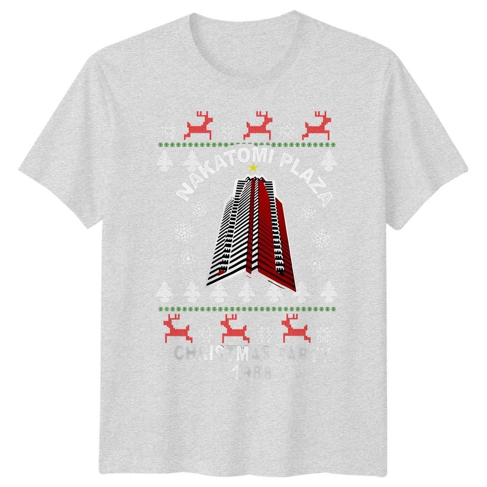 Nakatomi Plaza Christmas Party 1988 TShirt Xmas Retro Vintage Unisex Unisex Tee 2