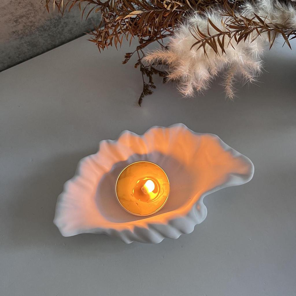 Farfurie Val Gips Aromatic Cutie Depozitare Lumânări Matriță Silicon Recipient Lumânare Borcan Depozitare Matrițe Oglindă