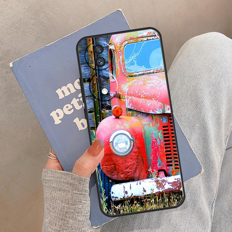 Old Retro Tractors Car Case For Honor Magic 5 6 7 8 Pro Cover For Honor 200 400 Lite 50 70 90 X8a X8b X9a X9b X9c