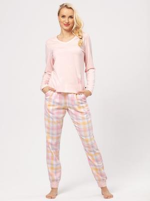 Key LNS 664 B24 Flannel S-XL Women's Pajamas Key