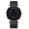 Fashion Business Watch Web Strap Men's Watch Stainless Steel watch Quartz watch New creative calendar watch