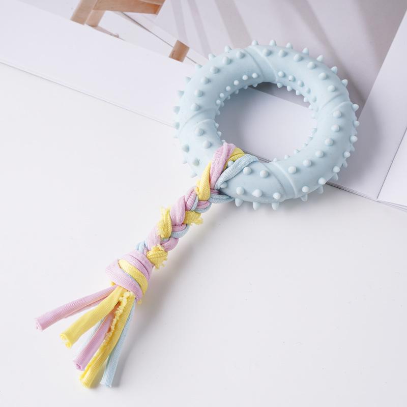 Durable TPR Dog Teething Stick: Bite-Resistant, Self-Play, Boredom Relief Toy