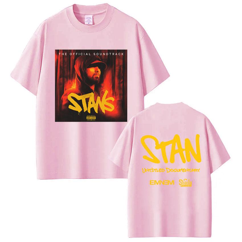 Rapper Eminem 2025 Neues Album Stans Hip Hop T-Shirt Herren Damen Trendy Popmusik Hochwertiges T-Shirt Locker Baumwolle Freizeit T-Shirts