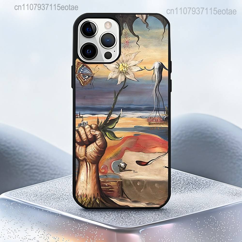 S-Salvador Art D-Dali PAINTINGS Magnetic Wireless Charging Case For iPhone 11,12,13,14,15,16,17,Pro,Max,Plus Shockproof Cover