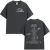 Rapper Hard Gz 2025 New Album T Shirts Unisex Wounisex Summer Retro Fashion Harajuku Tshirt Hip Hop Oversized Cotton Tees Streetwear