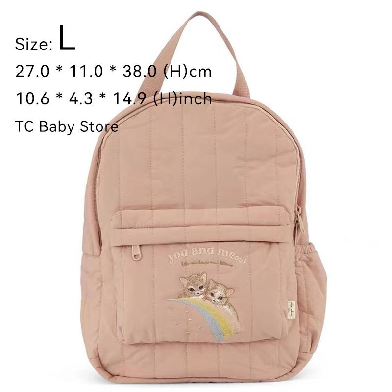 Ks Baby Backpack Parent-Child 2022 Kids Schoolbag Kindergarten Bags Brand Travel Mom Cherry Lemon Children'S Boys Girls Storage