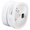 Foldable Desk Fan with Solar Panel Rechargeable Battery Operated Portable LED Night Light Standing