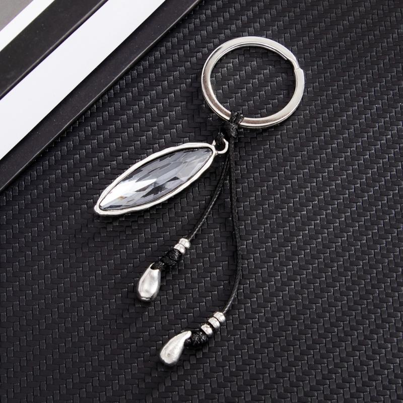 Sturdy Acrylic Rhinestones Keychain With Heart Designs Combines Styles And Durability For Everyday Carry