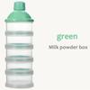 Portable Milk Powder Formula Dispenser Food Container Storage Feeding Boxes for Baby Kids Toddler 4/5 Grid Baby Food Storage Box