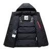 2024 Winter Men's Extreme Cold-Proof Hooded Warm Jacket for Middle-Aged Fashion 