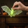 Bats Suspendus pour Arbre Extérieur 10 Pièces Halloween Chauves-souris en Plastique, Mini Chauve-souris Décoration Réaliste, Faux Réaliste Effrayant pour Décoration Murale Maison Hantée, Farce