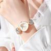 Adjustable Bracelet Rhinestone Bracelet Watch Colorful Crystal Chain Wristwatch  Girl