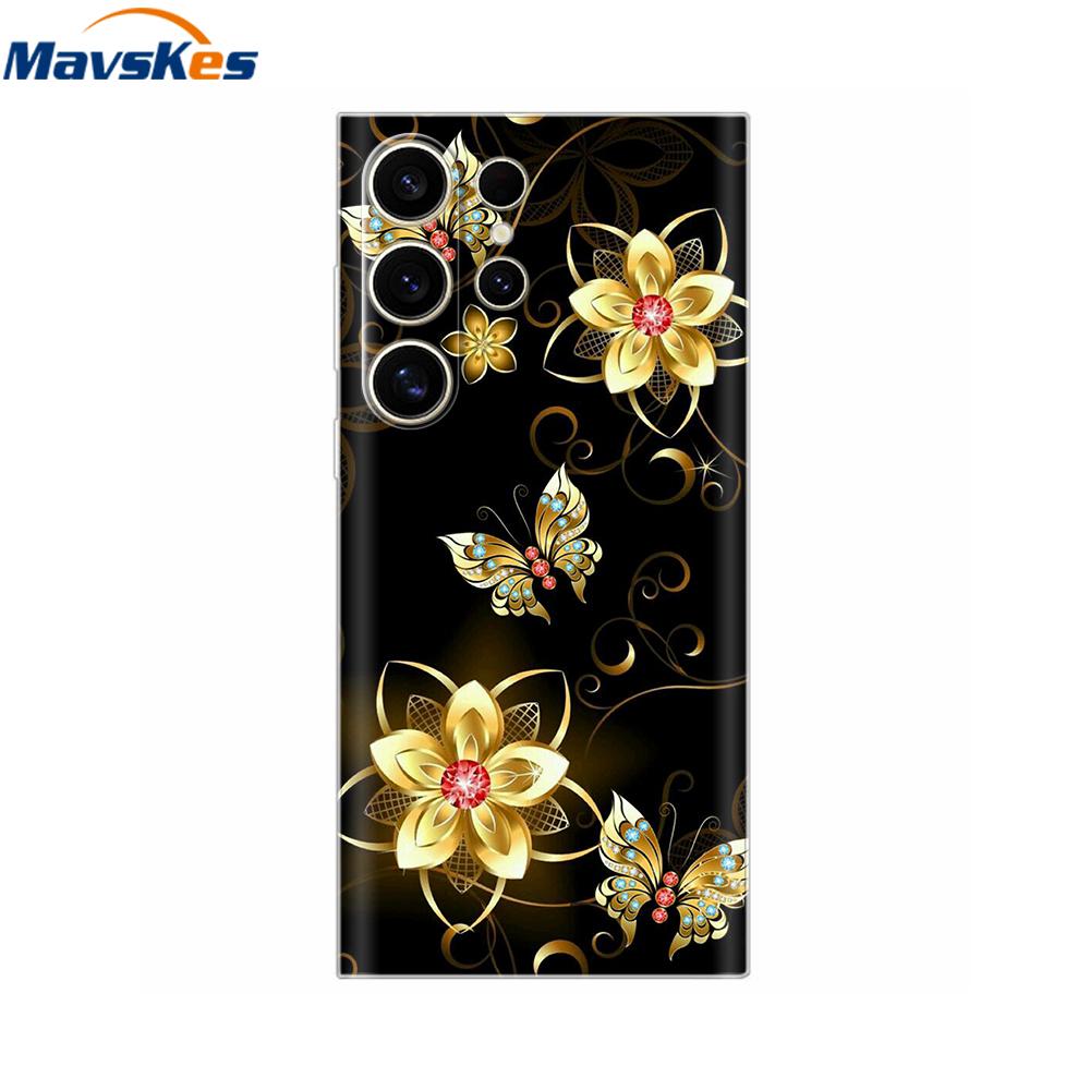 For Samsung S25 Ultra Case Clear TPU Soft Fashion Silicone Phone Case For Samsung Galaxy S25 Plus Back Cover S 25 Fundas Para