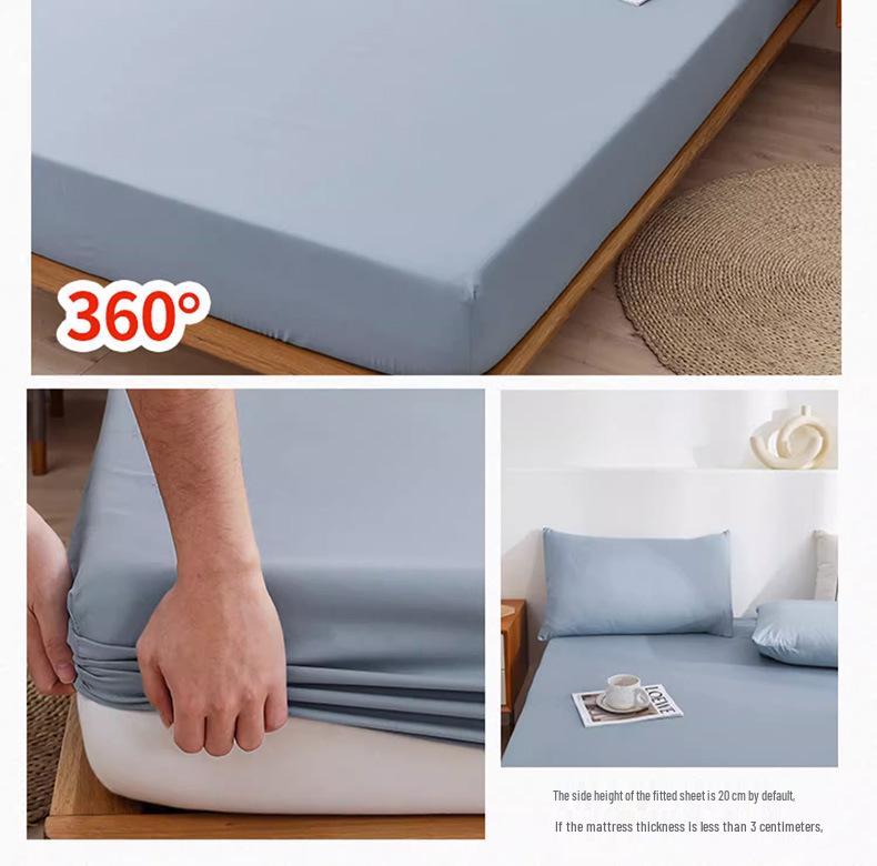 Tatami Dustproof Fitted Sheet - Single Piece Bedspread & Simmons Mattress Protector (Non-Pure Cotton).