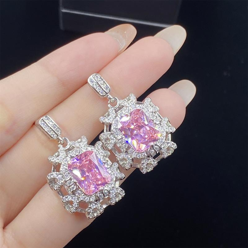 Sace Gems Classic Copper Alloy Zircon Ring Earrings Pendant Necklace Jewelry Sets Wedding Party Gifts