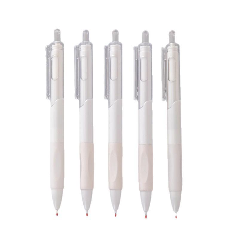 Schnelltrocknender Druckkugelschreiber - 0,5 mm Schwarz für Studenten & Prüfungen