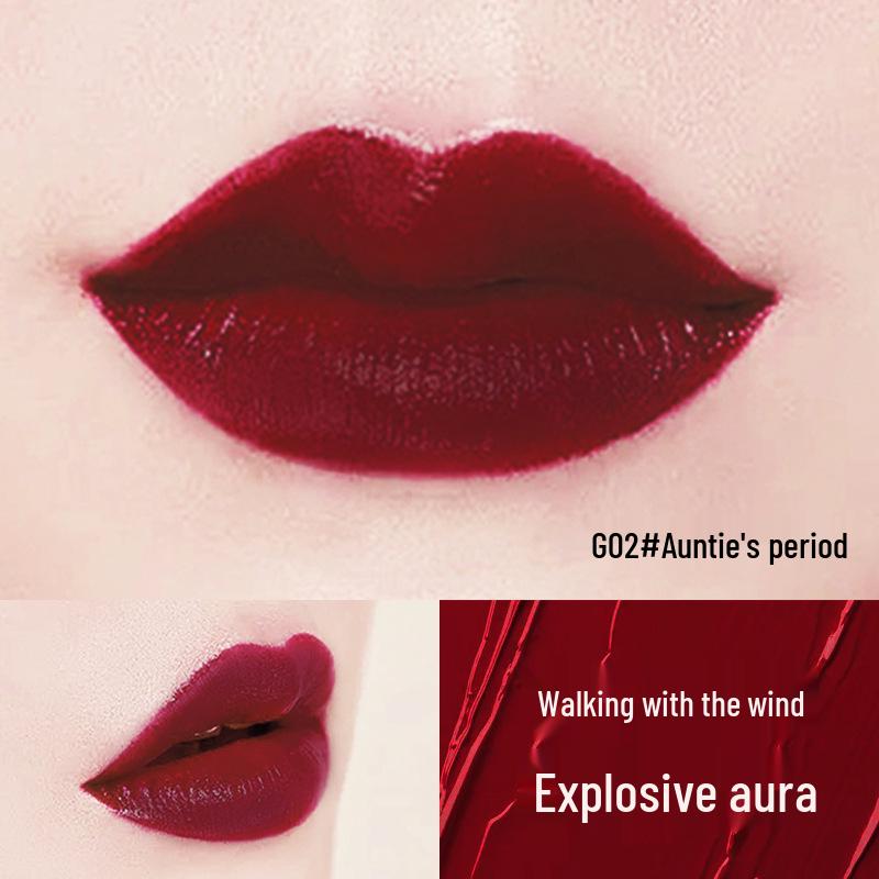 GOVO Jingchun Waterproof Double-Ended Lipstick: Long-Lasting, Non-Fading, Non-Stick Cup, Live Streaming Style