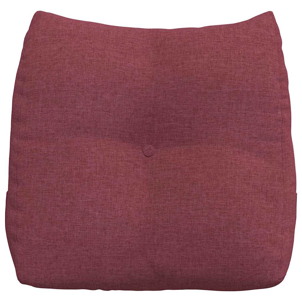 Back Cushion Burgundy 45 x 24 x 50 cm Fabric