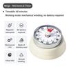 60 Minute Visual Timer Kitchen Classroom Desk Magnetic Clock Kids Pomodoro Study Timer Clock Visual Countdown Timers