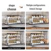 LETSFIND 304 Stainless Steel Kitchen Spice Organizer Rack