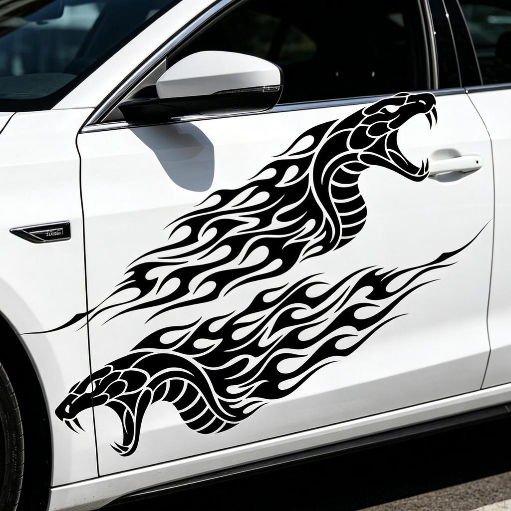 2 Pieces Car Sticker Decal Decals Funny Unique Gift Easy To Install Stickers for Window SUV