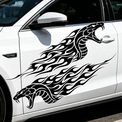 2 Pieces Car Sticker Decal Decals Funny Unique Gift Easy To Install Stickers for Window SUV