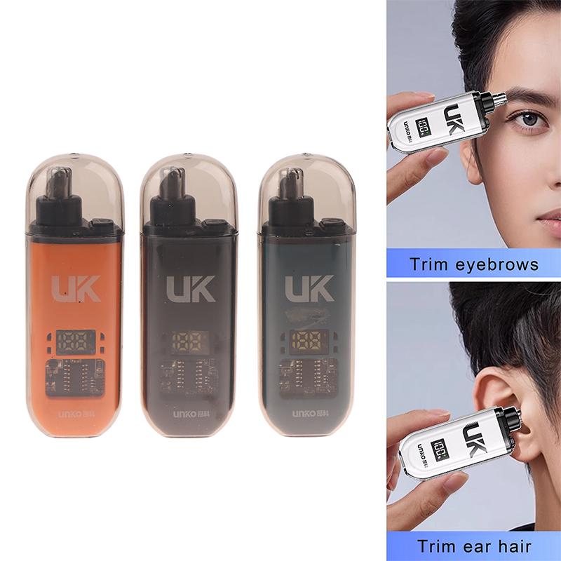 Portable Electric Nose Hair Trimmer Usb Charging Nose Ears Hair Eyebrow Trimmer For Men Rechargeable Painless Setelectric Hair T